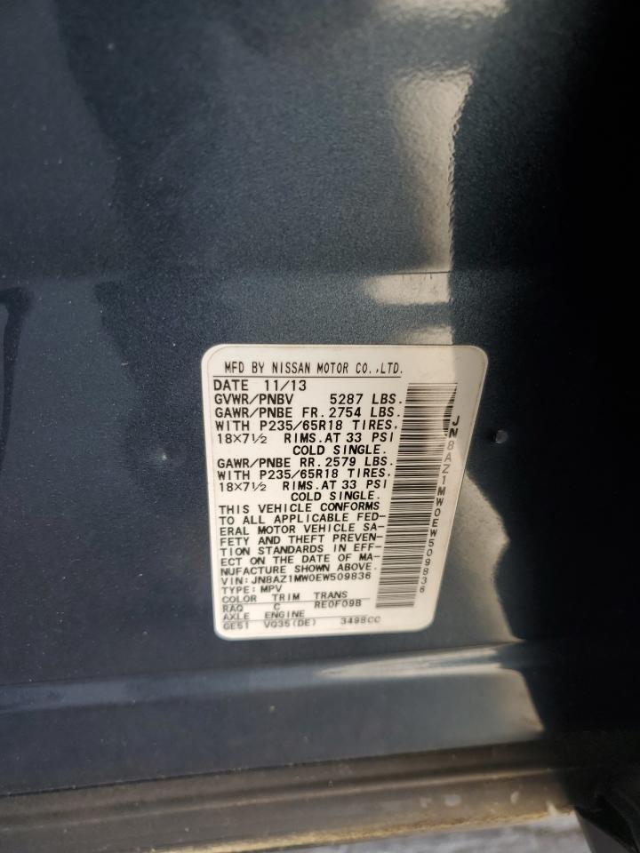 2014 NISSAN MURANO
