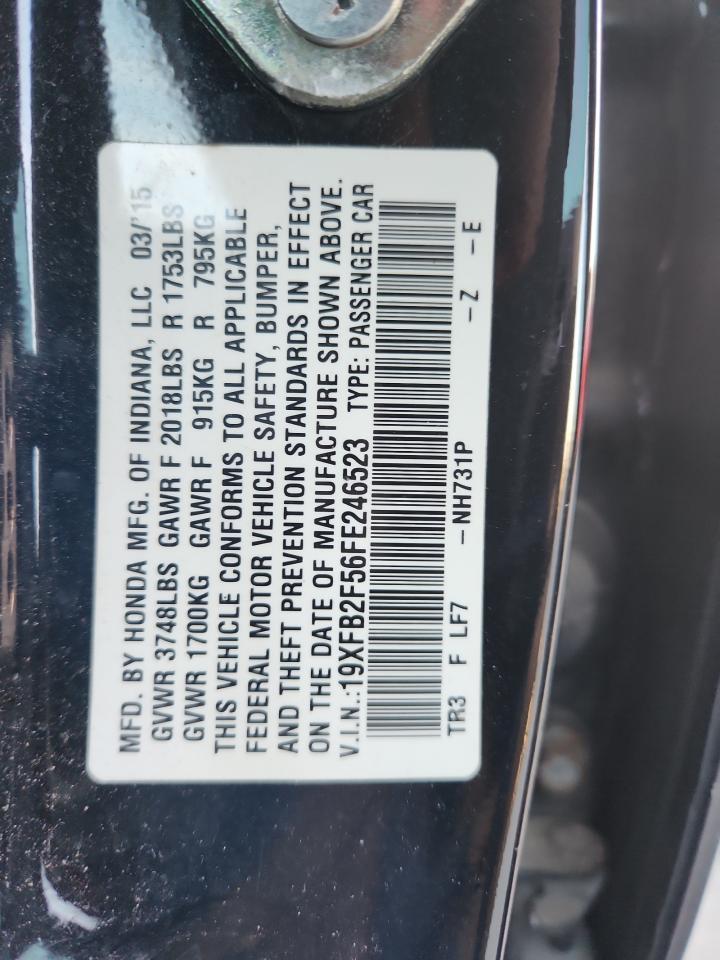 2015 HONDA CIVIC