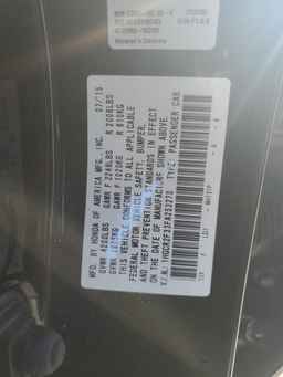 2015 HONDA ACCORD