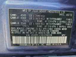 2013 SUBARU Outback