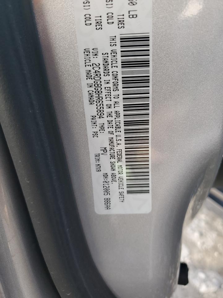 2017 DODGE GRAND CARAVAN
