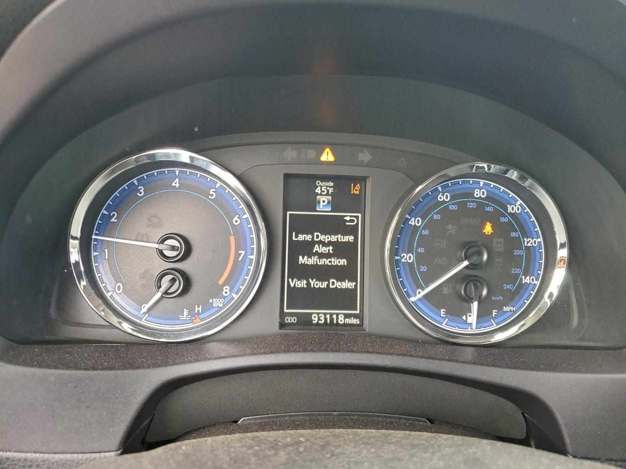 2019 TOYOTA COROLLA
