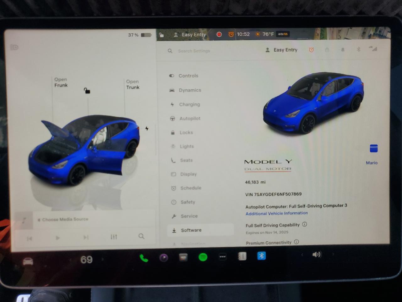 2022 TESLA MODEL Y