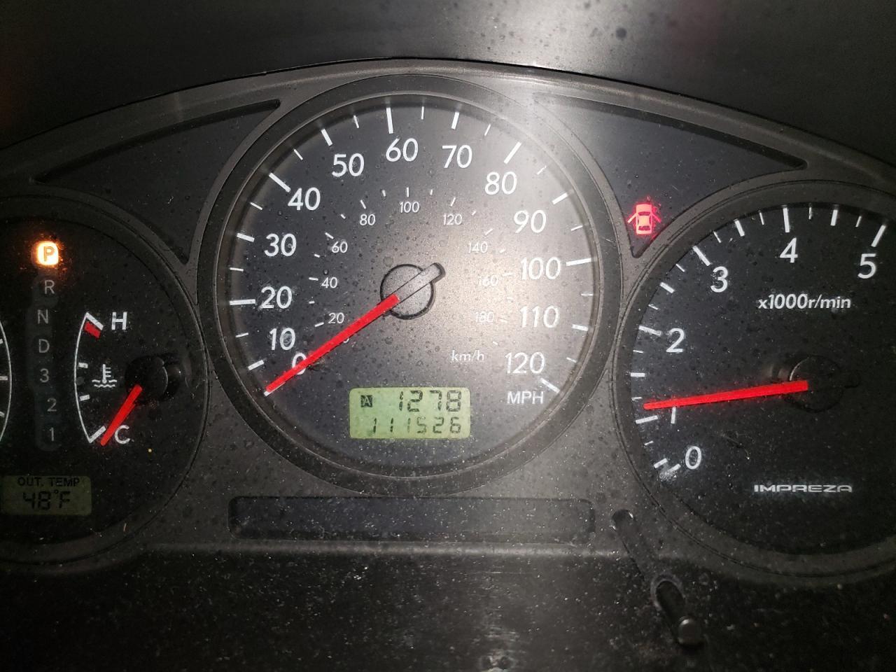 2007 SUBARU IMPREZA