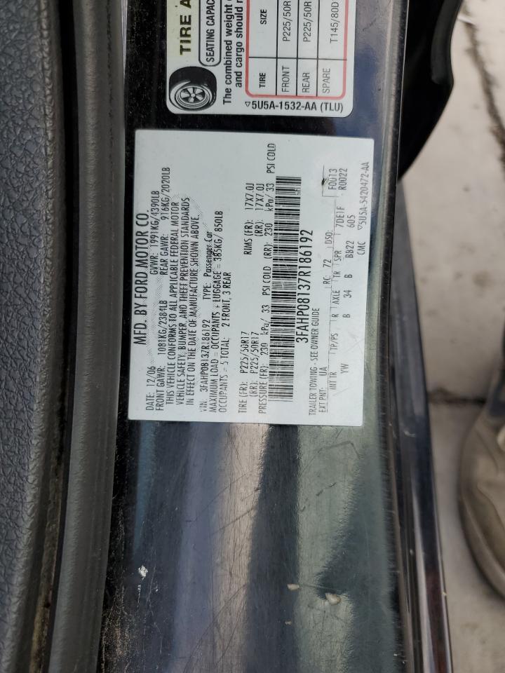 2007 FORD FUSION
