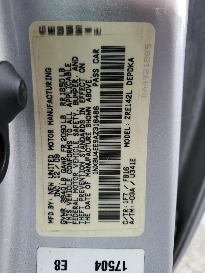 2010 TOYOTA COROLLA