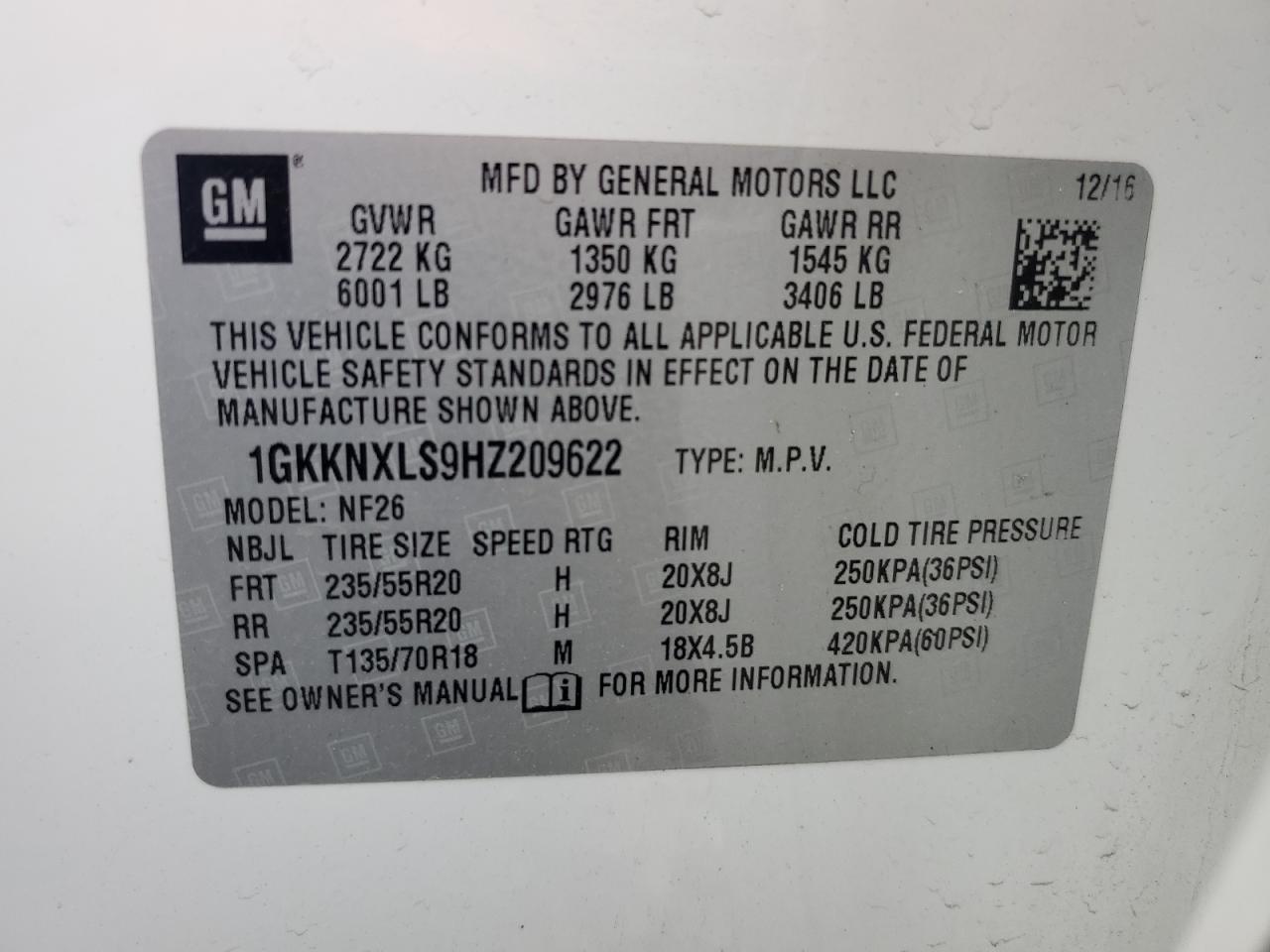 2017 GMC ACADIA