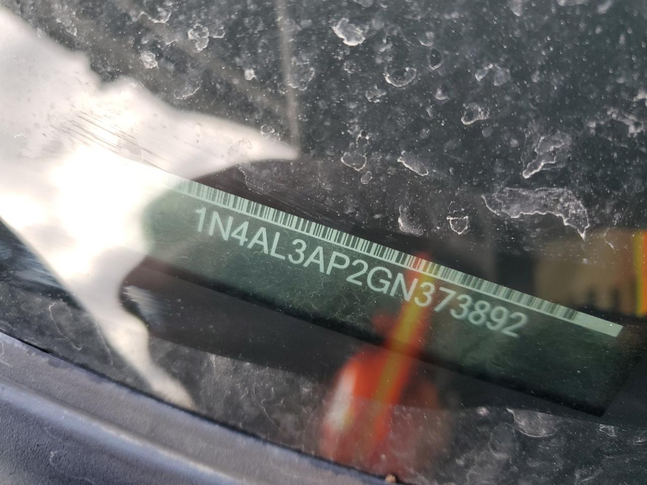 2016 NISSAN ALTIMA