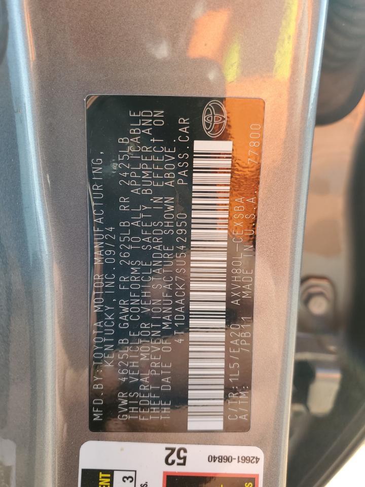2025 TOYOTA CAMRY