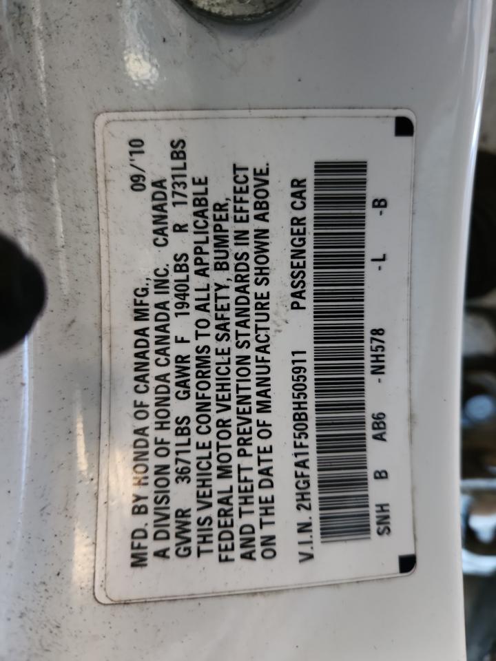 2011 HONDA CIVIC