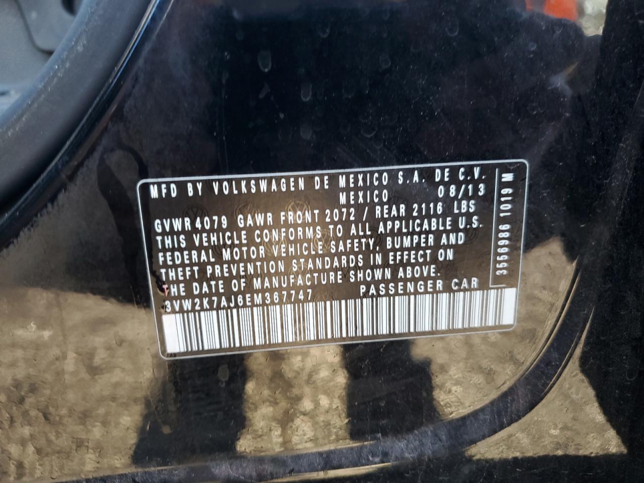 2014 VOLKSWAGEN JETTA