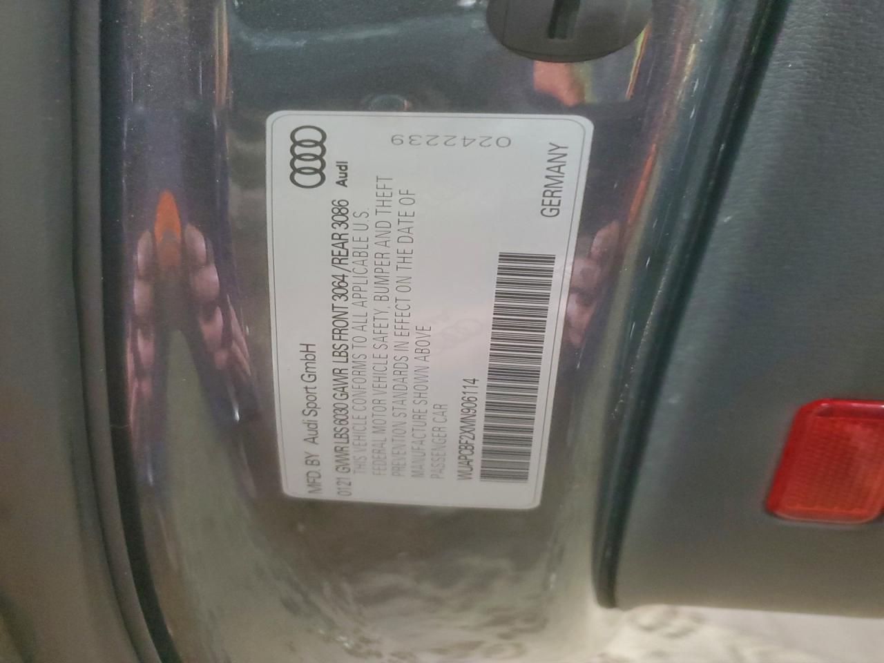 2021 AUDI RS7