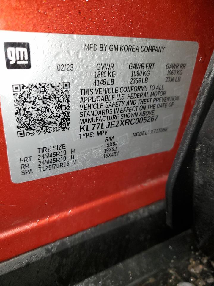 2024 CHEVROLET TRAX