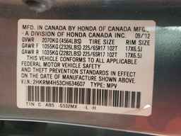 2012 HONDA CR-V
