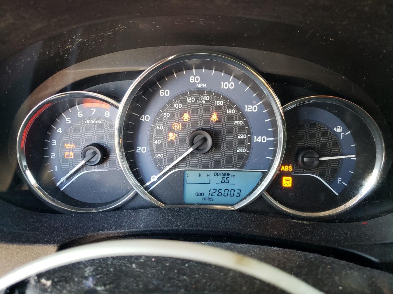 2015 TOYOTA COROLLA