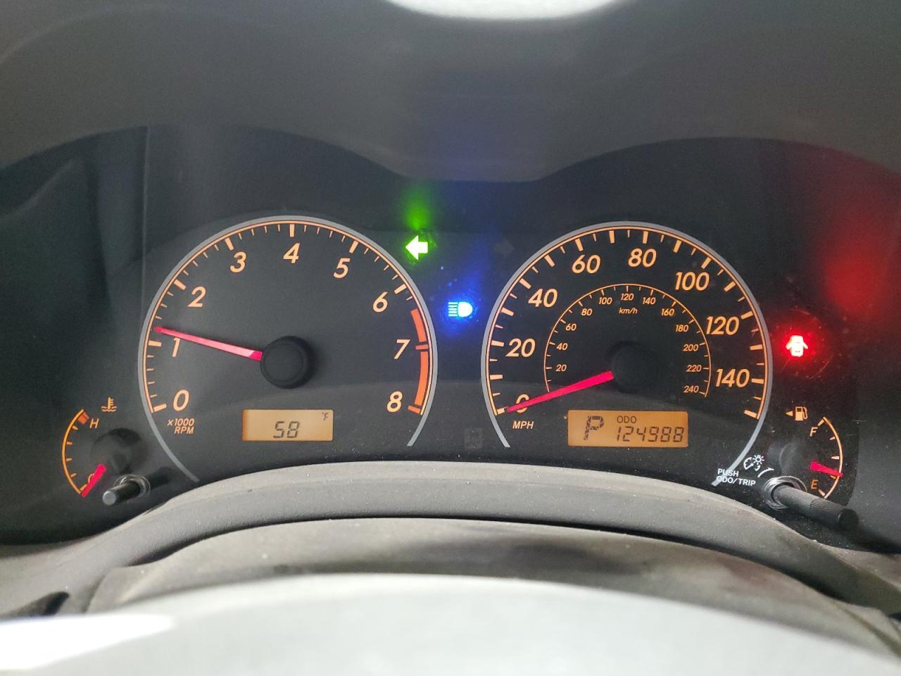 2009 TOYOTA COROLLA