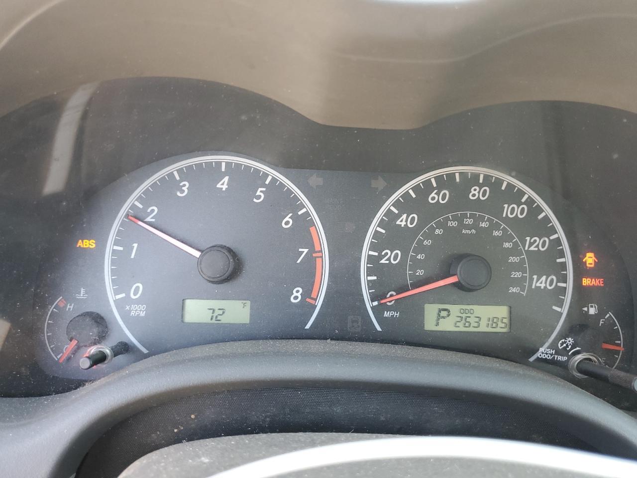 2010 TOYOTA COROLLA