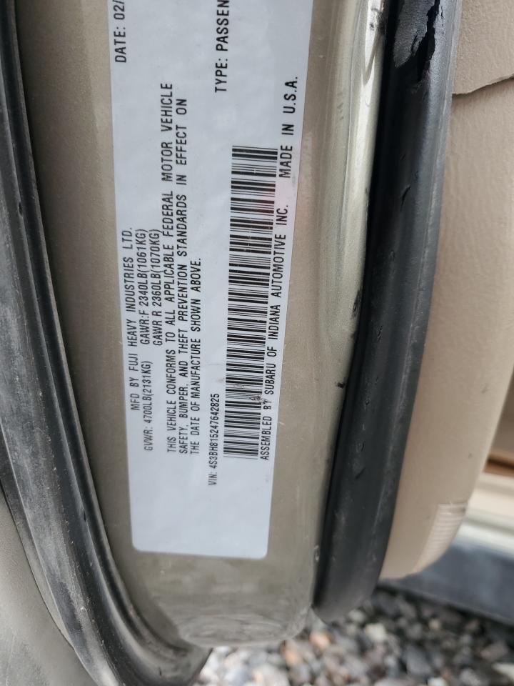 2004 SUBARU Legacy