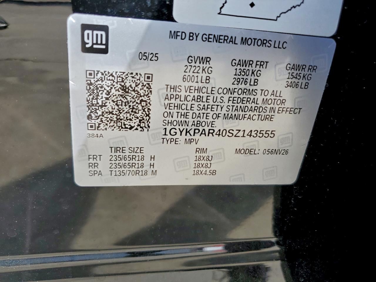 2025 CADILLAC XT6