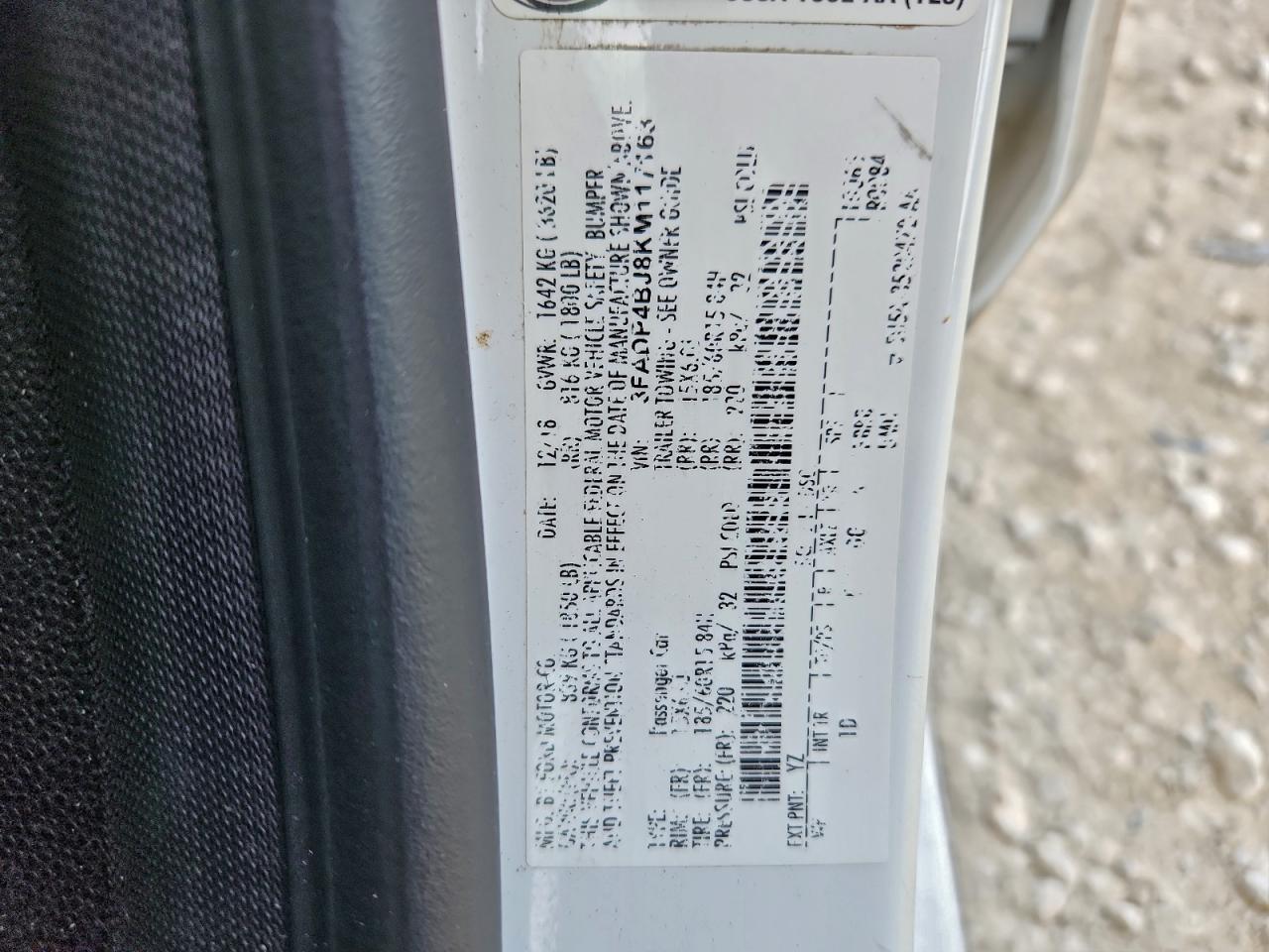 2019 FORD Fiesta