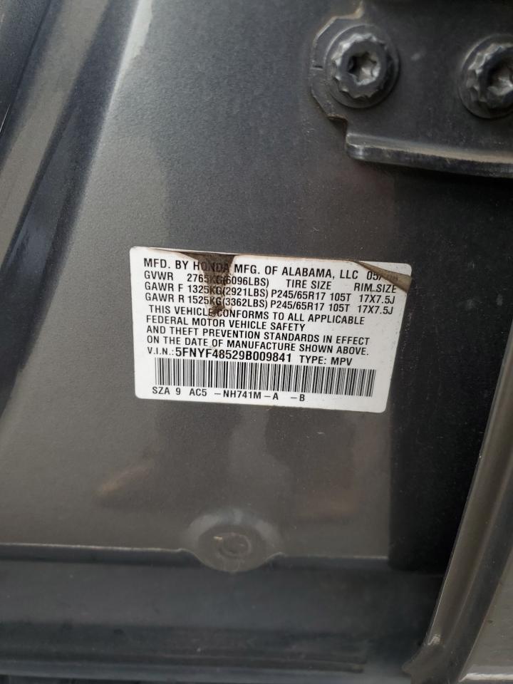 2009 HONDA PILOT