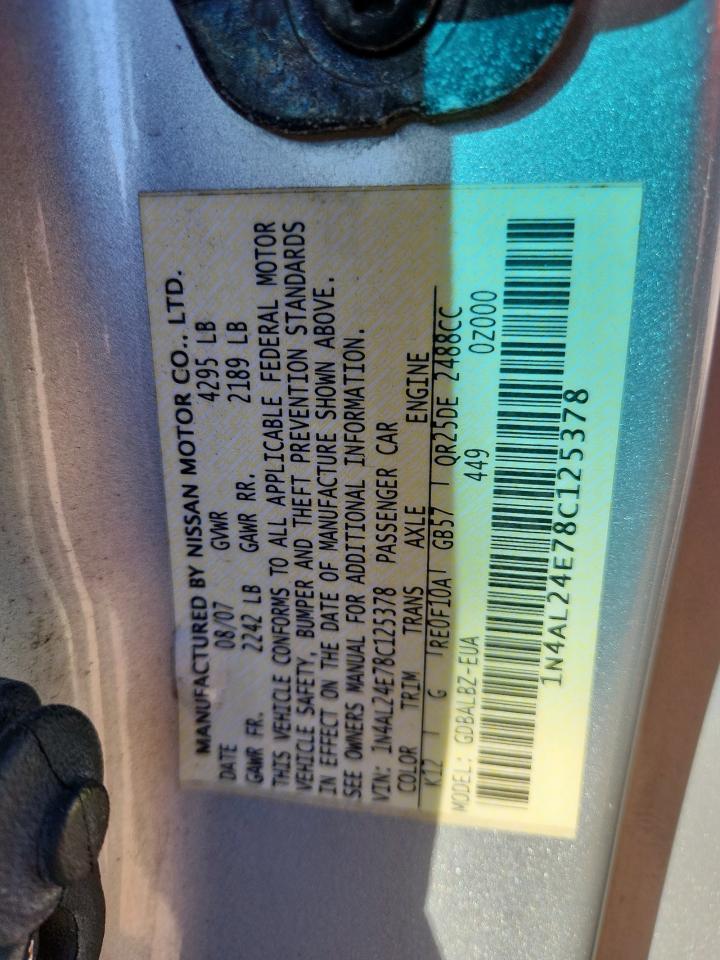 2008 NISSAN ALTIMA