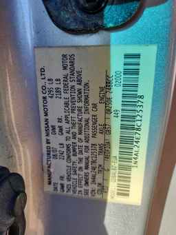 2008 NISSAN ALTIMA