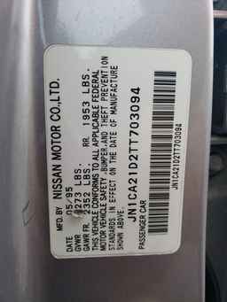 1996 NISSAN Maxima