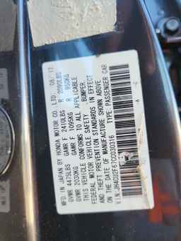 2012 ACURA TSX