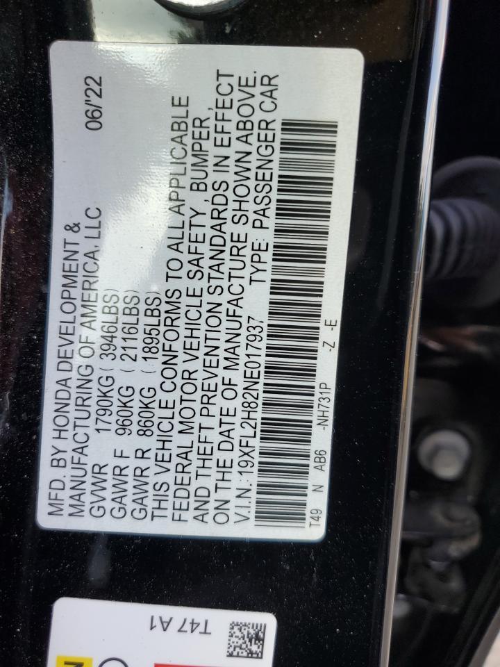 2022 HONDA CIVIC