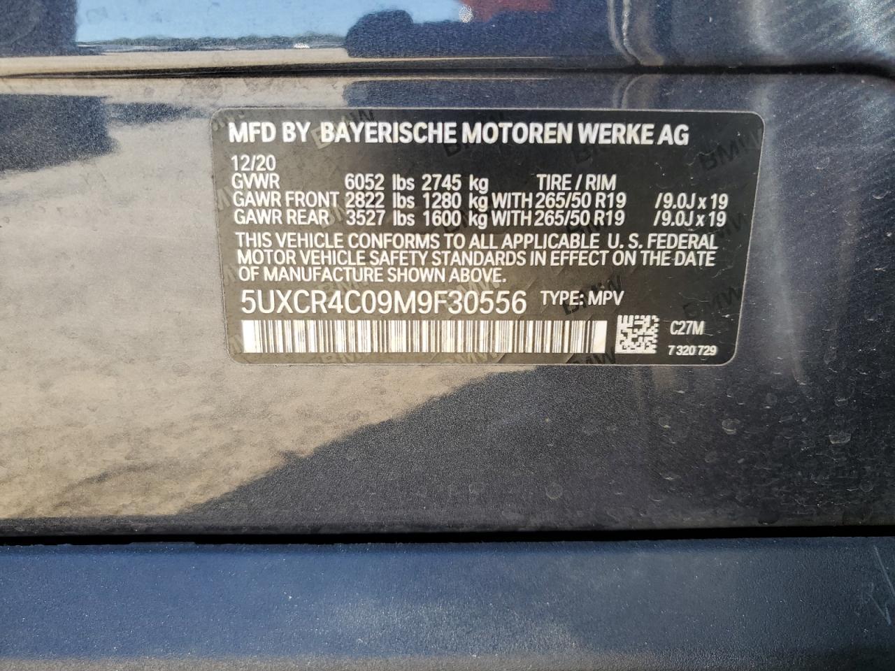 2021 BMW X5