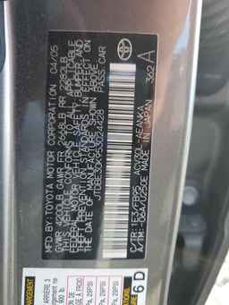 2005 TOYOTA CAMRY
