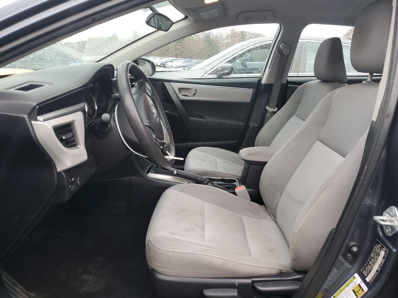 2016 TOYOTA COROLLA