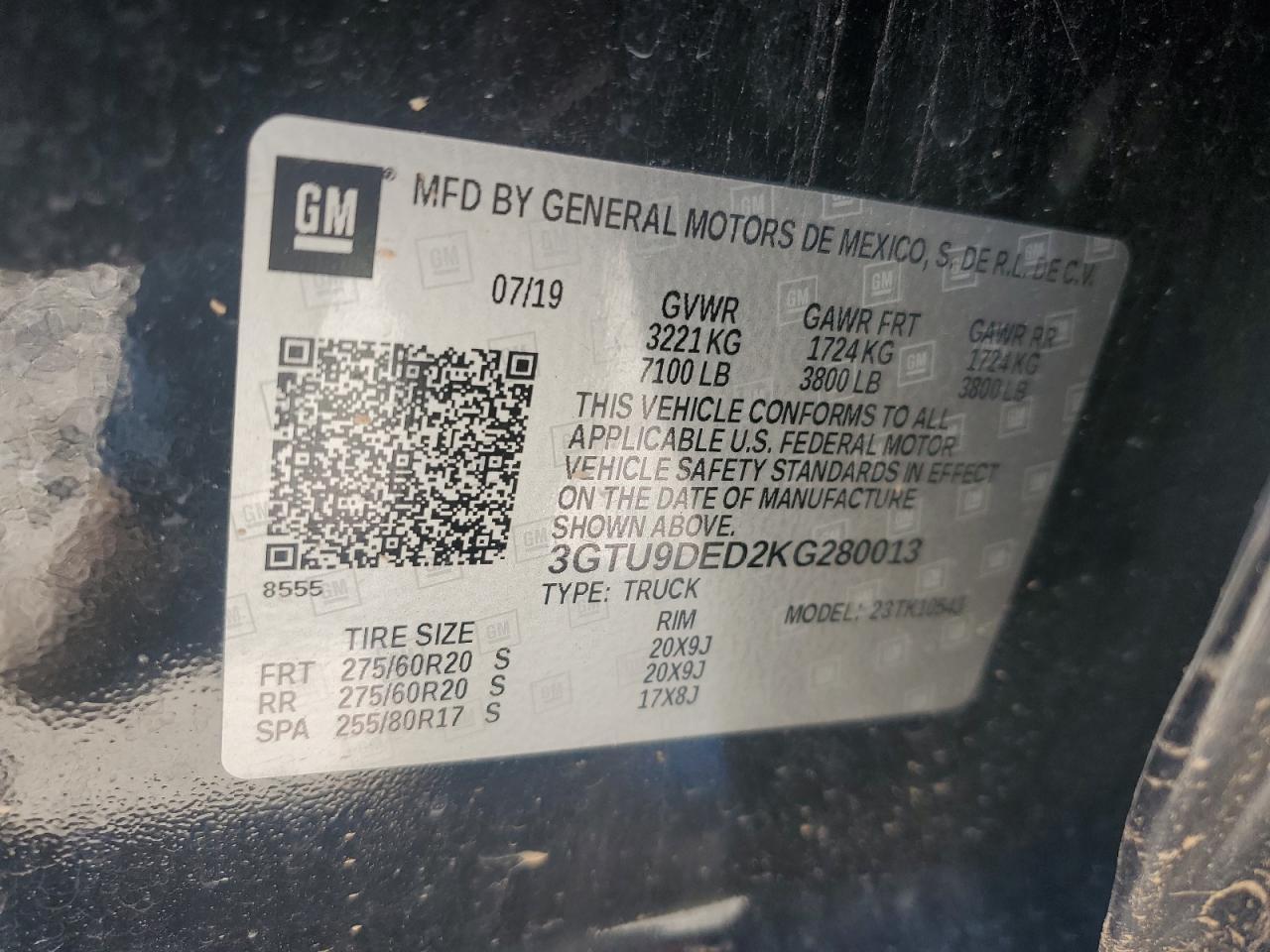 2019 GMC Sierra