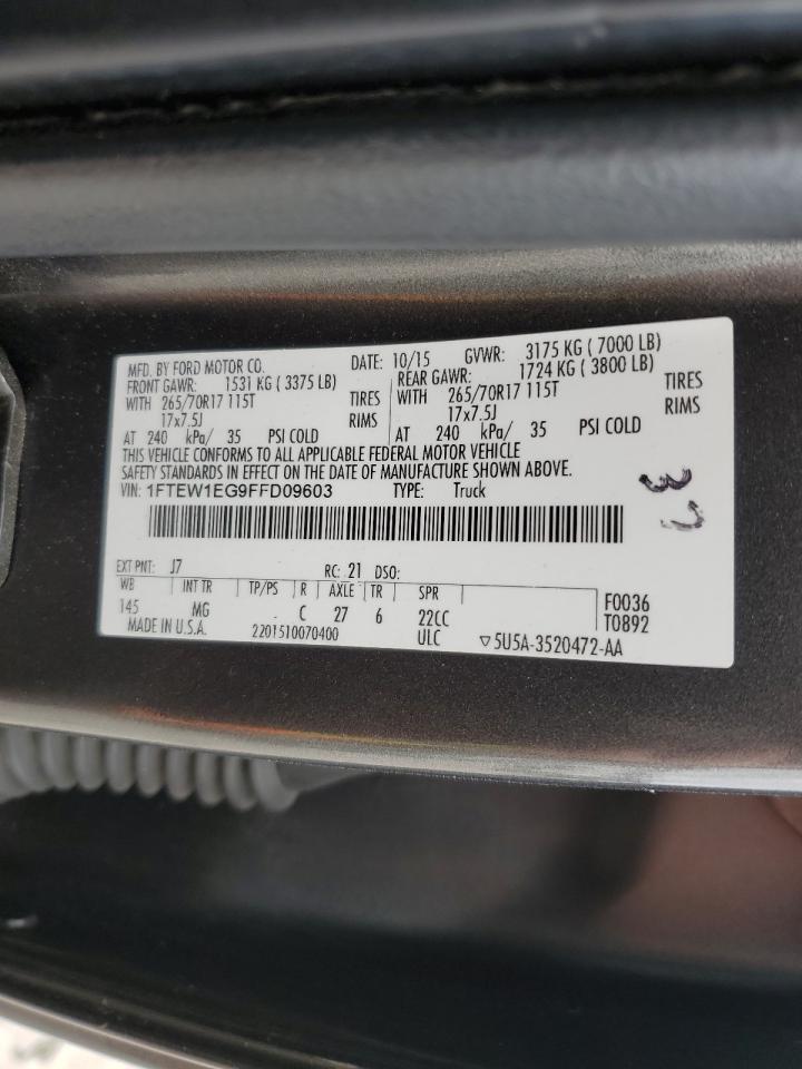 2015 FORD F-150