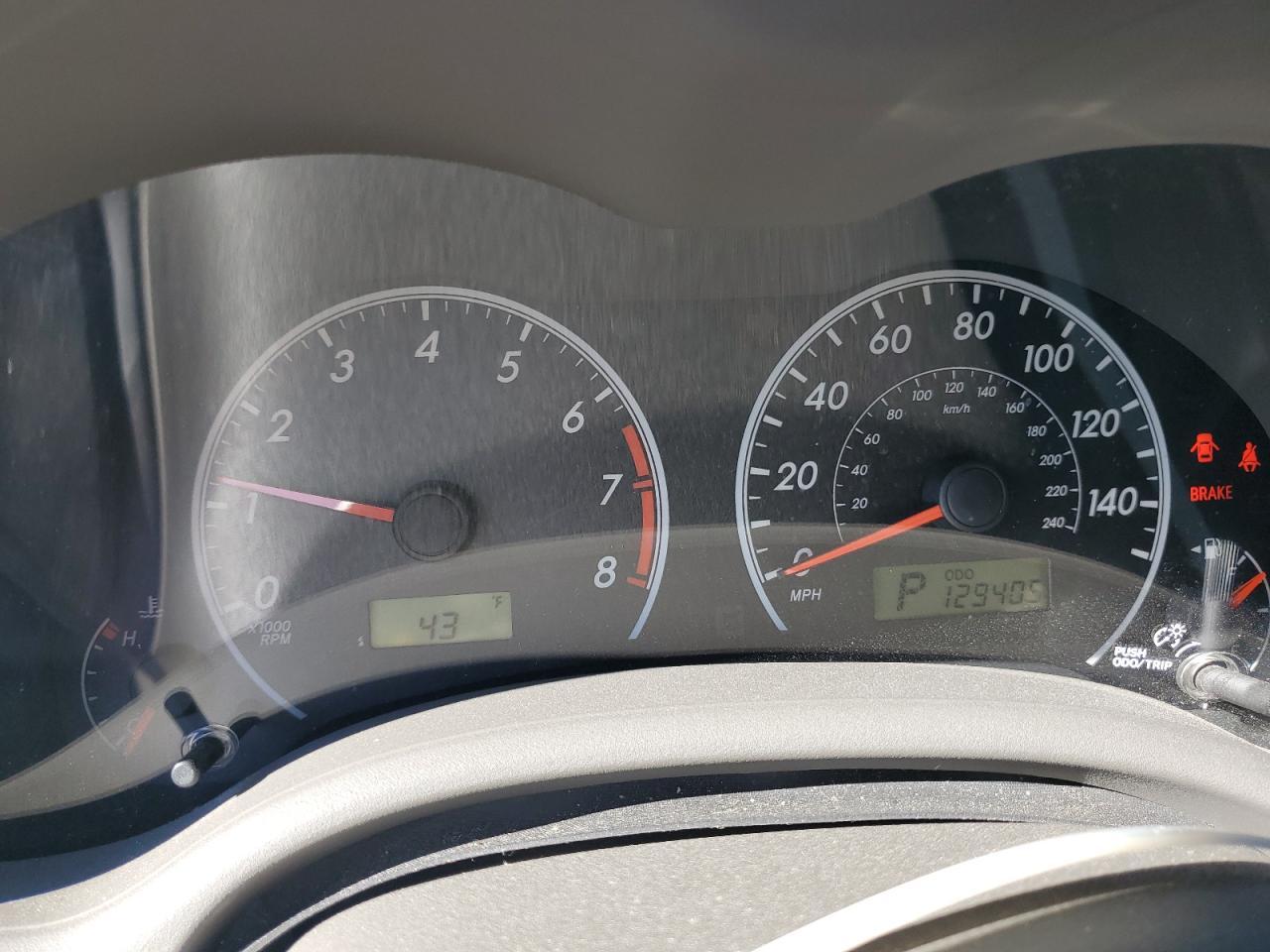 2010 TOYOTA COROLLA