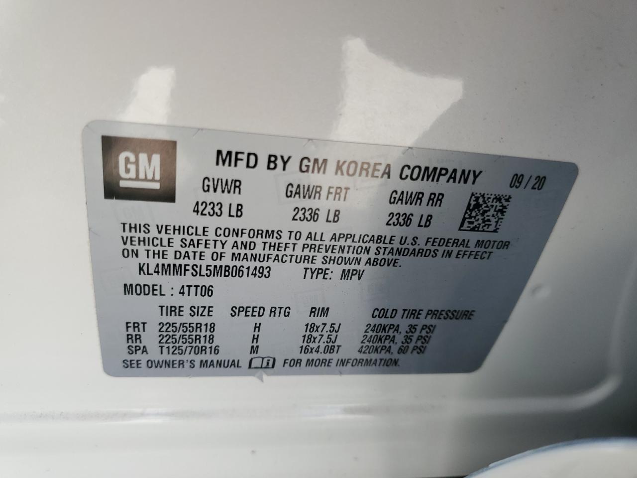 2021 BUICK Encore GX