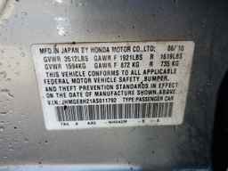 2010 HONDA FIT