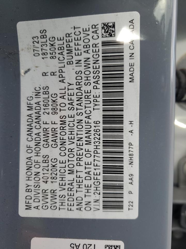 2023 HONDA CIVIC