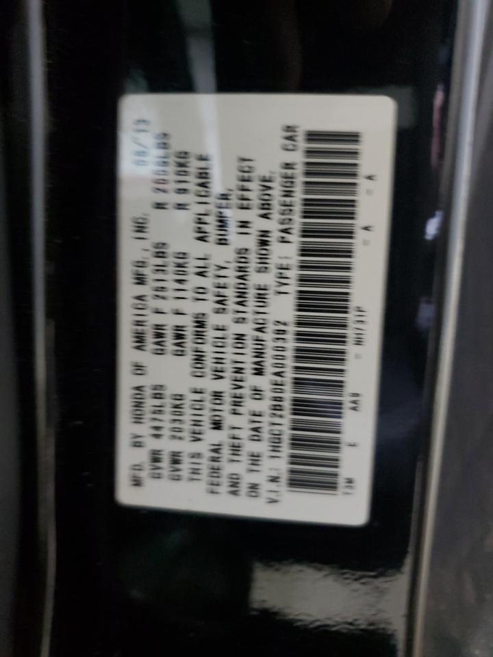 2014 HONDA ACCORD