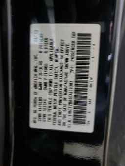 2014 HONDA ACCORD