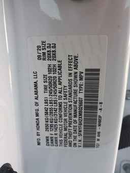 2021 HONDA PILOT