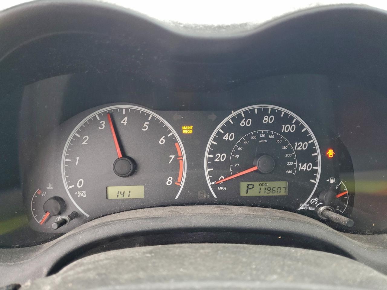2009 TOYOTA COROLLA