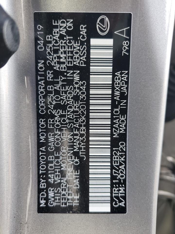 2019 LEXUS UX 200