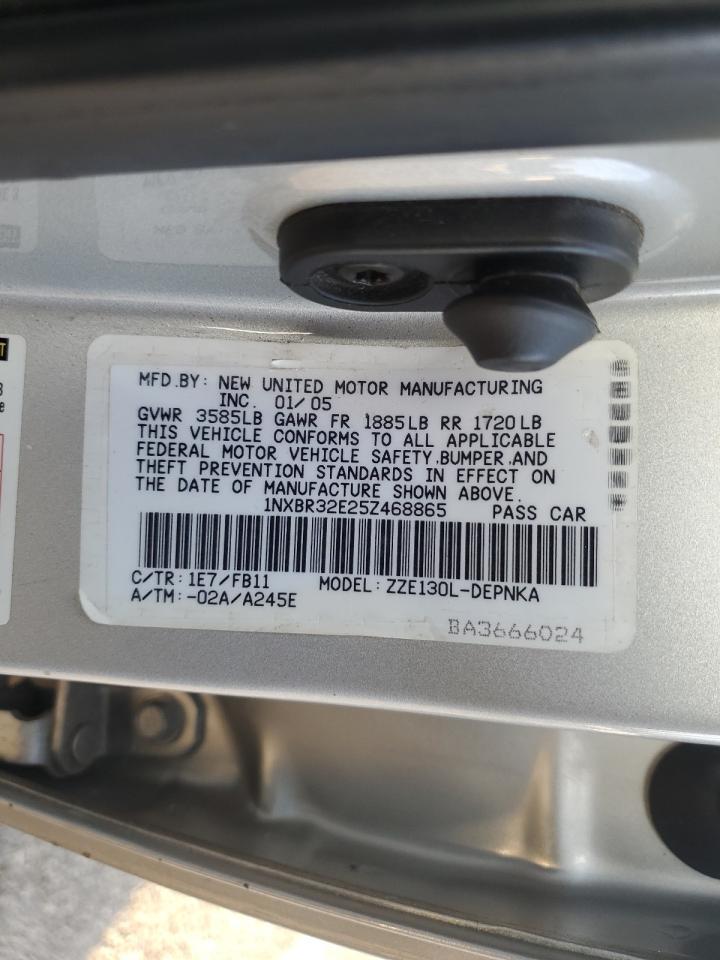 2005 TOYOTA COROLLA