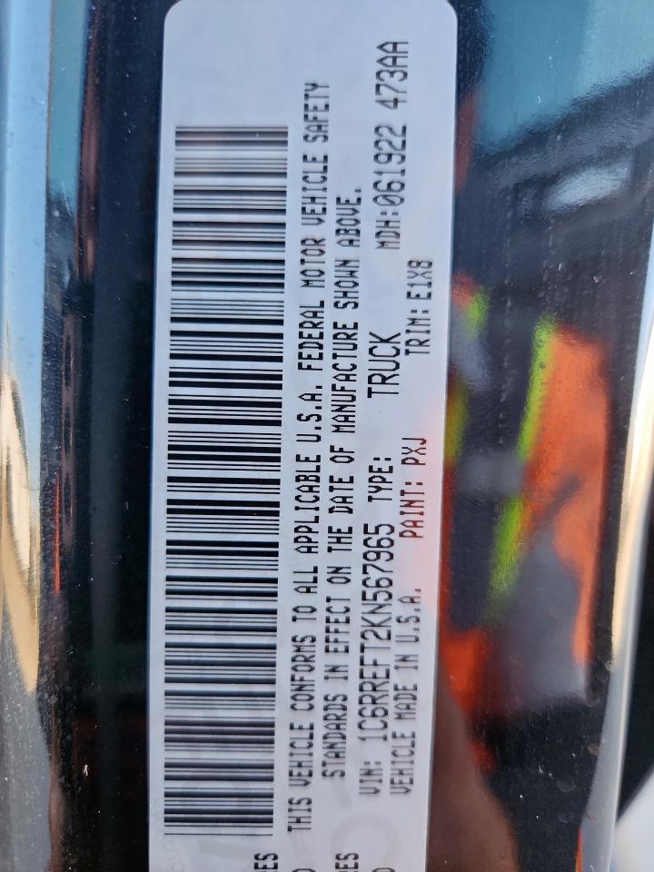 2019 RAM 1500