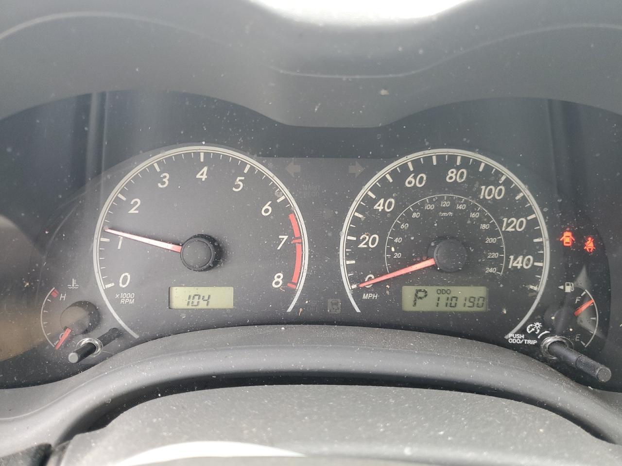 2009 TOYOTA COROLLA