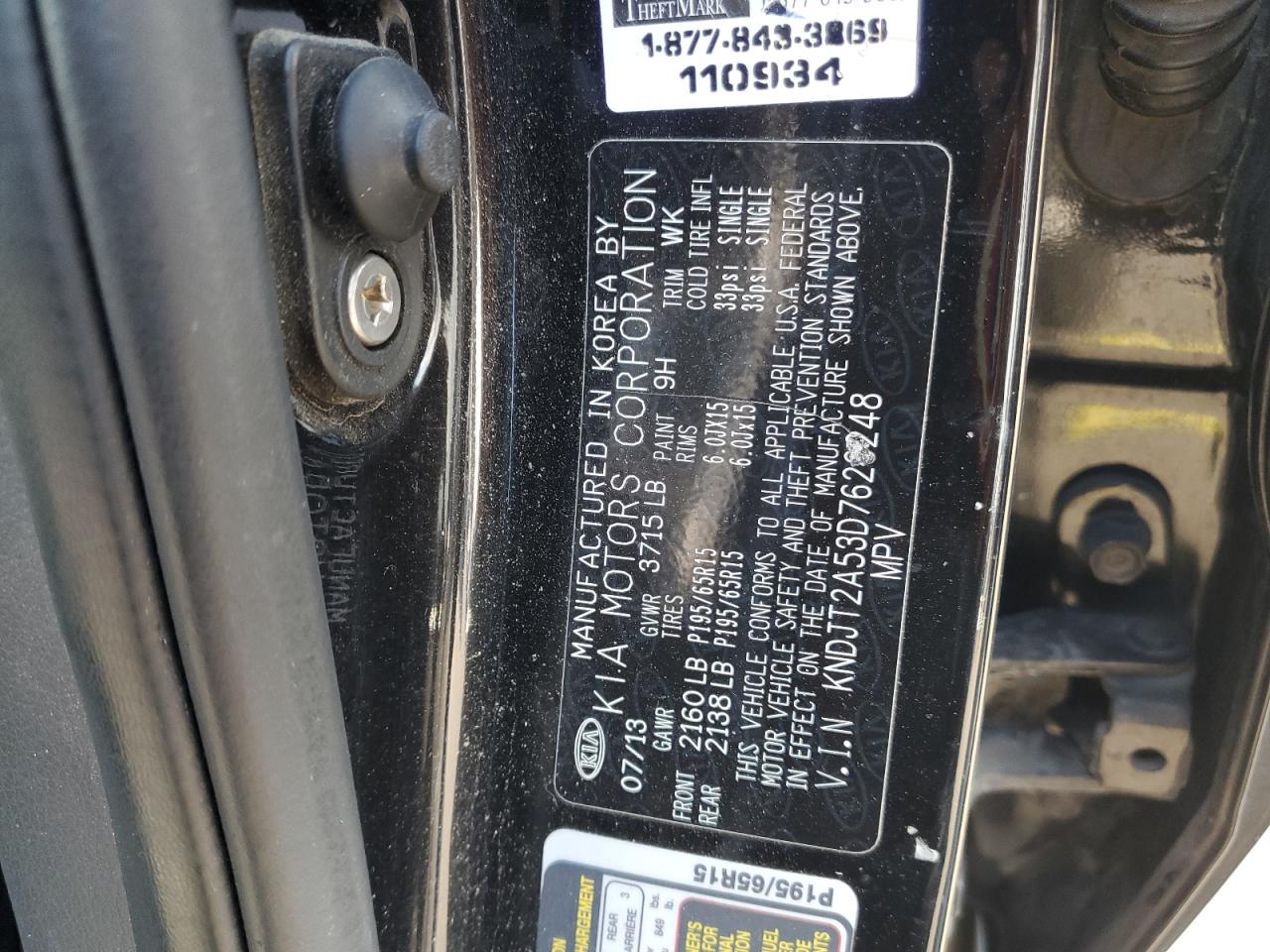 2013 KIA SOUL