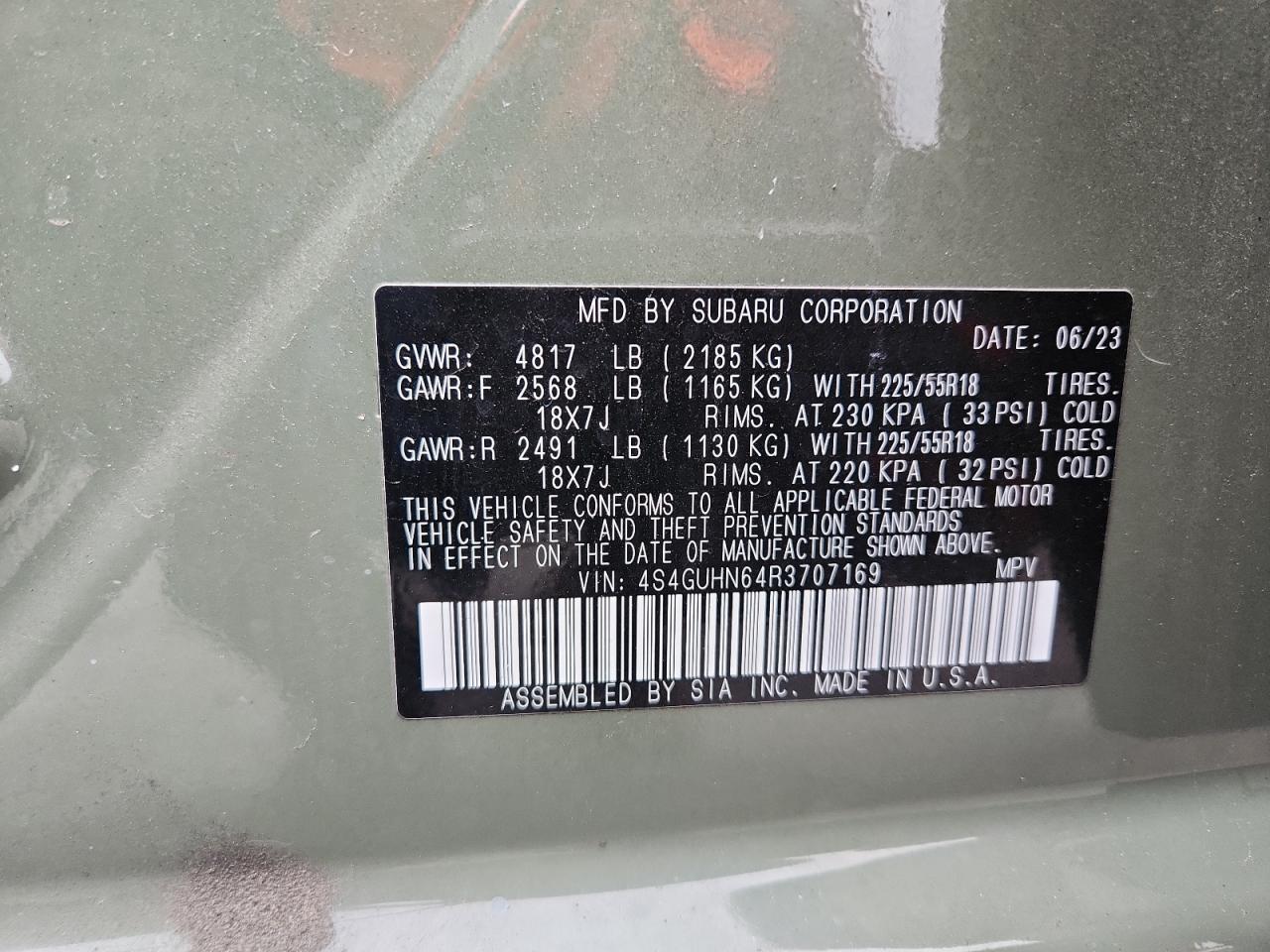 2024 SUBARU Crosstrek