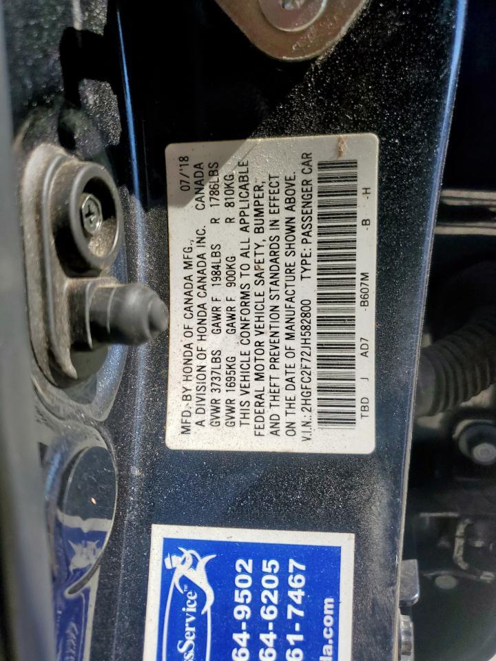 2018 HONDA CIVIC